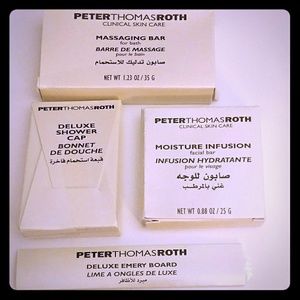New Peter Thomas Roth travel toiletries kit of 4